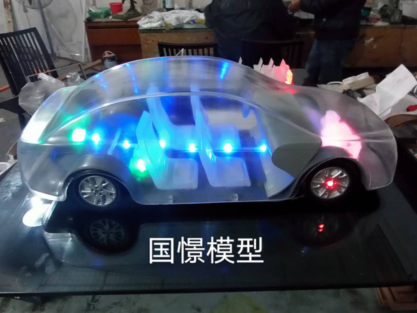 南安市透明车模型