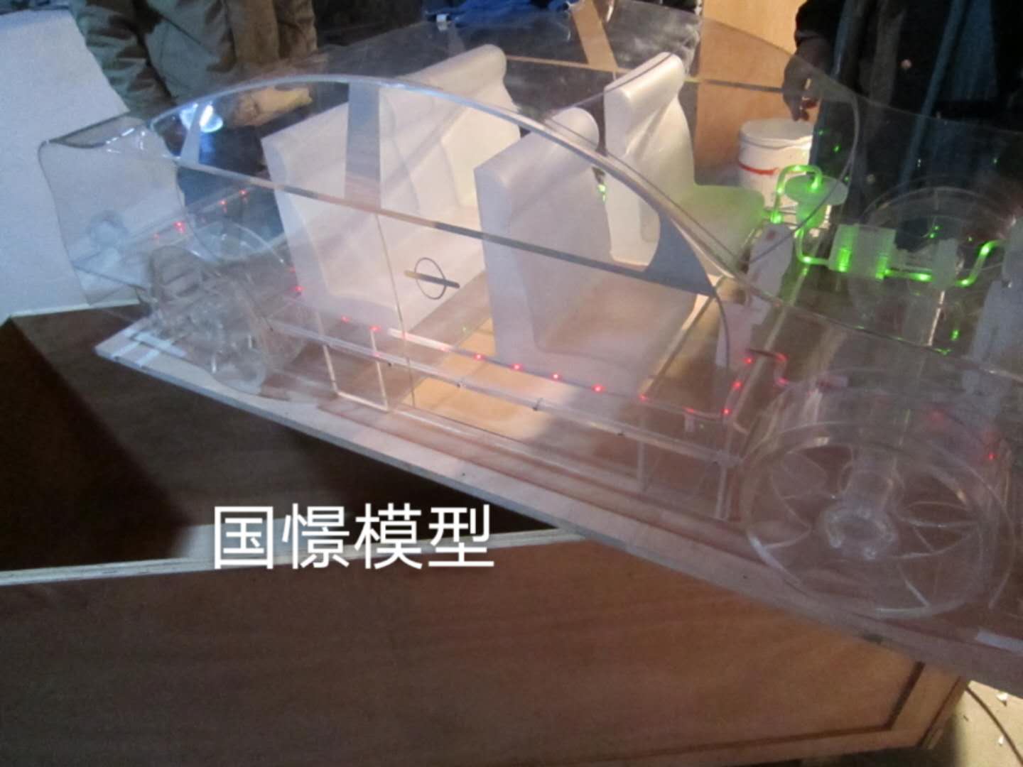 南安市透明车模型